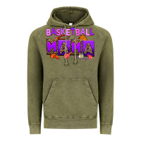 Vintage Olive basketball mama Vintage Hoodie - AdoDesignShop