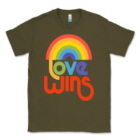 Army Green love  classic Classic Tee - artisFamous