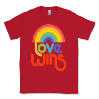Red love  classic Classic Tee - artisFamous
