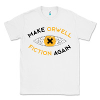 White make orwell fiction again Classic Tee - artisFamous