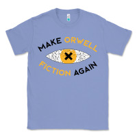 Colony Blue make orwell fiction again Classic Tee - artisFamous