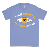 Colony Blue make orwell fiction again Classic Tee - artisFamous