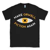 Black make orwell fiction again Classic Tee - artisFamous