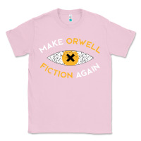 Bubblegum Pink make orwell fiction again Classic Tee - artisFamous