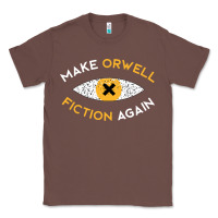 Chestnut make orwell fiction again Classic Tee - artisFamous