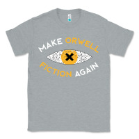 Heather Grey make orwell fiction again Classic Tee - artisFamous