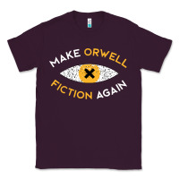 Plum make orwell fiction again Classic Tee - artisFamous