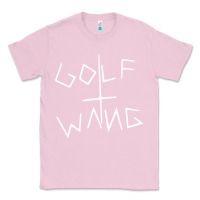 Bubblegum Pink golf wang burgundy Classic Tee - artisFamous