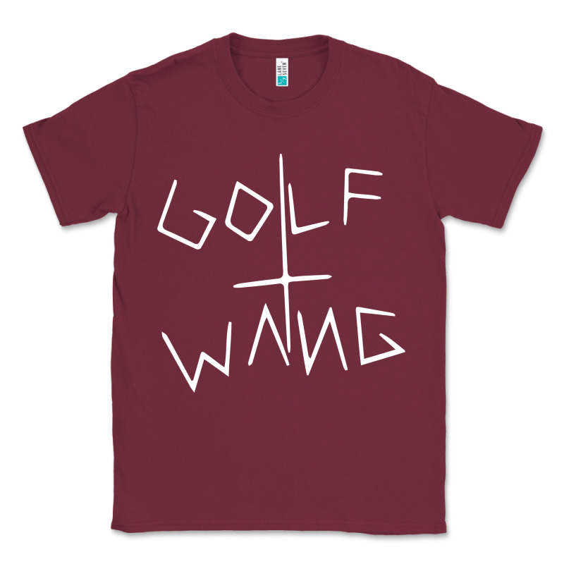 Golf Wang Burgundy Classic Tee by artisFamous | Teevron