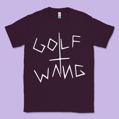 Golf Wang Burgundy Classic Tee Designed By Artisfamous