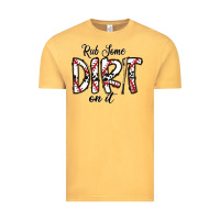 Vintage Mustard rub somedirt on it baseball Vintage Tee - CowhideDigitalArt