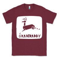 Burgundy grandaddy Classic Tee - artisFamous