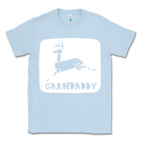 Dusty Blue grandaddy Classic Tee - artisFamous