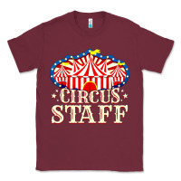 Burgundy circus staff Classic Tee - artisFamous