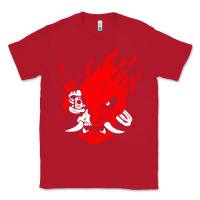 Red cyberpunk 2077 Classic Tee - artisFamous
