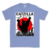 Colony Blue vintage catzilla japanese sunset style Classic Tee - artisFamous