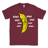 Burgundy banana Classic Tee - artisFamous