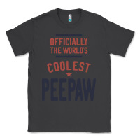 Smoke Officially The World's Coolest Peepaw | Mens Gift Classic Tee - artisFamous