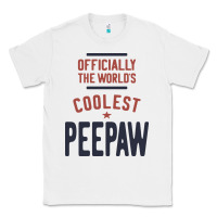 White Officially The World's Coolest Peepaw | Mens Gift Classic Tee - artisFamous