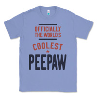 Officially The World's Coolest Peepaw | Mens Gift Classic Tee | Teevron