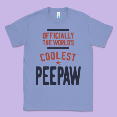 Officially The World's Coolest Peepaw | Mens Gift Classic Tee Designed By Artisfamous