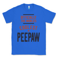 True Royal Officially The World's Coolest Peepaw | Mens Gift Classic Tee - artisFamous