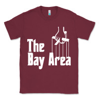 Burgundy the bay area Classic Tee - artisFamous