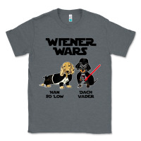 Charcoal Heather wiener wars funny dachshund Classic Tee - artisFamous