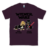 Plum wiener wars funny dachshund Classic Tee - artisFamous