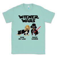 Seafoam wiener wars funny dachshund Classic Tee - artisFamous