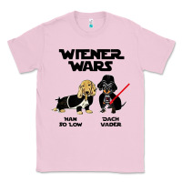 Bubblegum Pink wiener wars funny dachshund Classic Tee - artisFamous