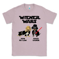 Lilac wiener wars funny dachshund Classic Tee - artisFamous