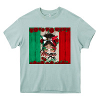 Arona mexican messy bun mamacita Heavy Core Tee - BundleAndBundleShop
