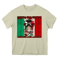 Mossy mexican messy bun mamacita Heavy Core Tee - BundleAndBundleShop