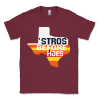 Burgundy stros before hoes Classic Tee - artisFamous
