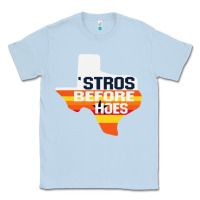 Dusty Blue stros before hoes Classic Tee - artisFamous
