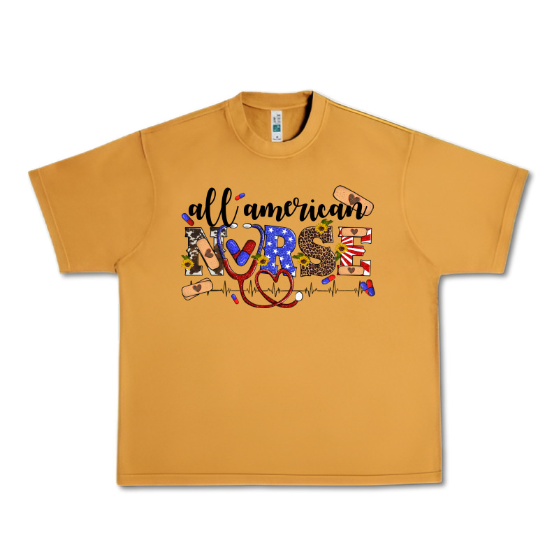 All American Nurse Urban Heavy Tee by Artiststas | Teevron