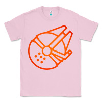 Bubblegum Pink millennium falcon Classic Tee - artisFamous