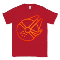 Red millennium falcon Classic Tee - artisFamous