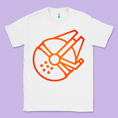 Millennium Falcon Classic Tee Designed By Artisfamous