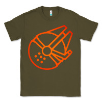 Army Green millennium falcon Classic Tee - artisFamous