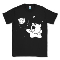 Black kirby gamer geek snes Classic Tee - artisFamous