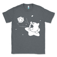 Charcoal Heather kirby gamer geek snes Classic Tee - artisFamous
