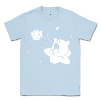 Dusty Blue kirby gamer geek snes Classic Tee - artisFamous
