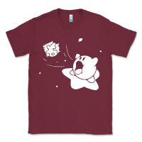 Burgundy kirby gamer geek snes Classic Tee - artisFamous