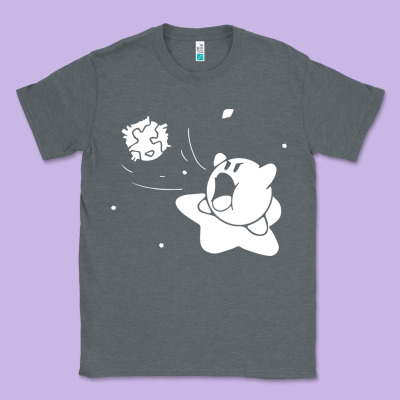 Kirby Gamer Geek Snes Classic Tee Designed By Artisfamous