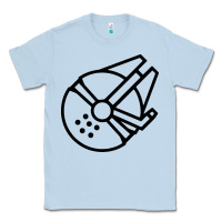 Dusty Blue millennium falcon Classic Tee - artisFamous