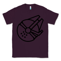Plum millennium falcon Classic Tee - artisFamous