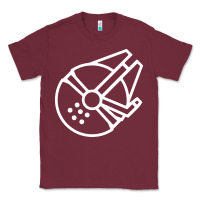 Burgundy millennium falcon Classic Tee - artisFamous