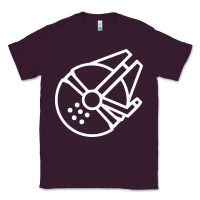 Plum millennium falcon Classic Tee - artisFamous